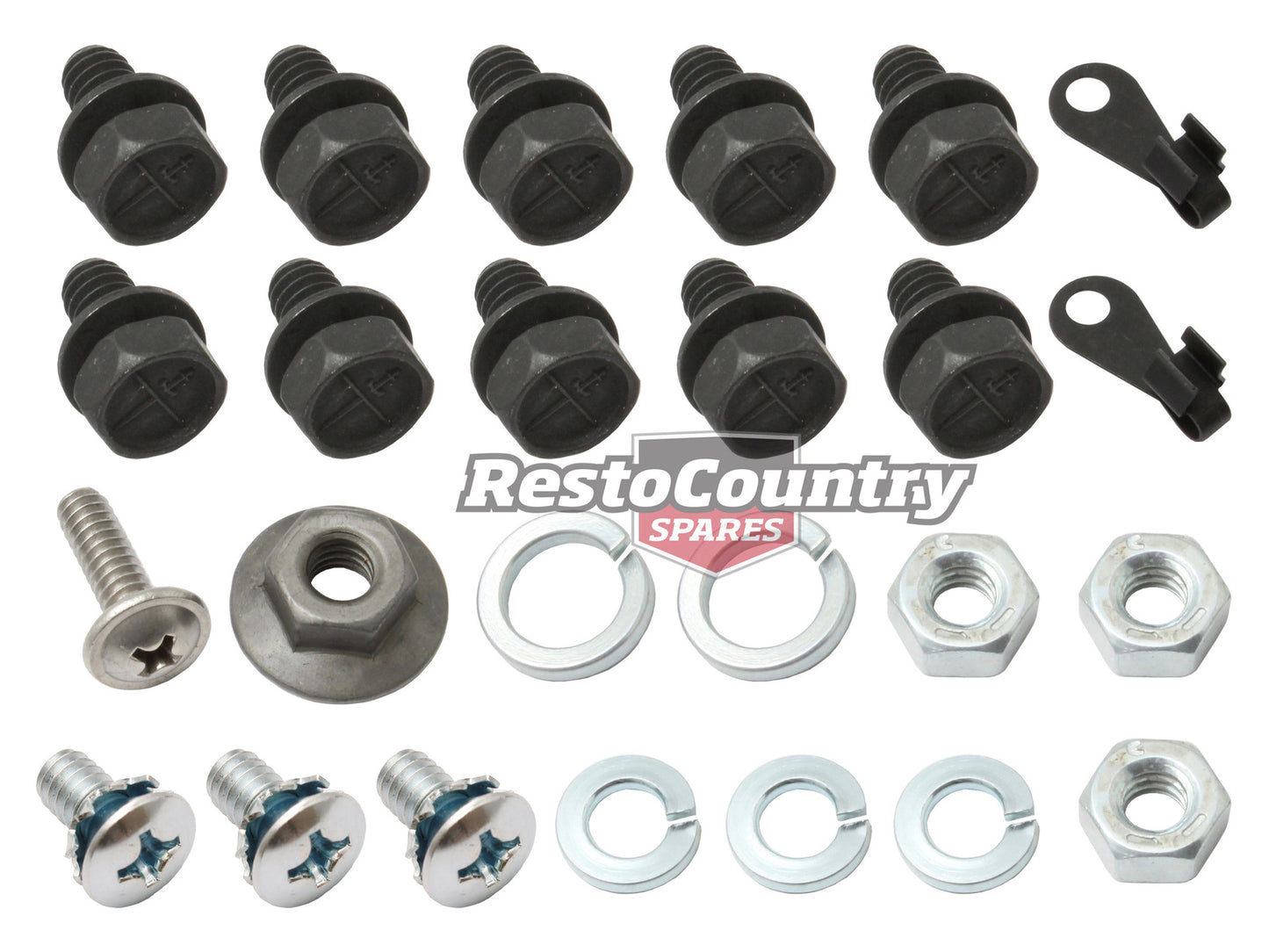 Door Internal Nut & Bolt Kit HQ HJ HX HZ Rear 1 Door - FK1001