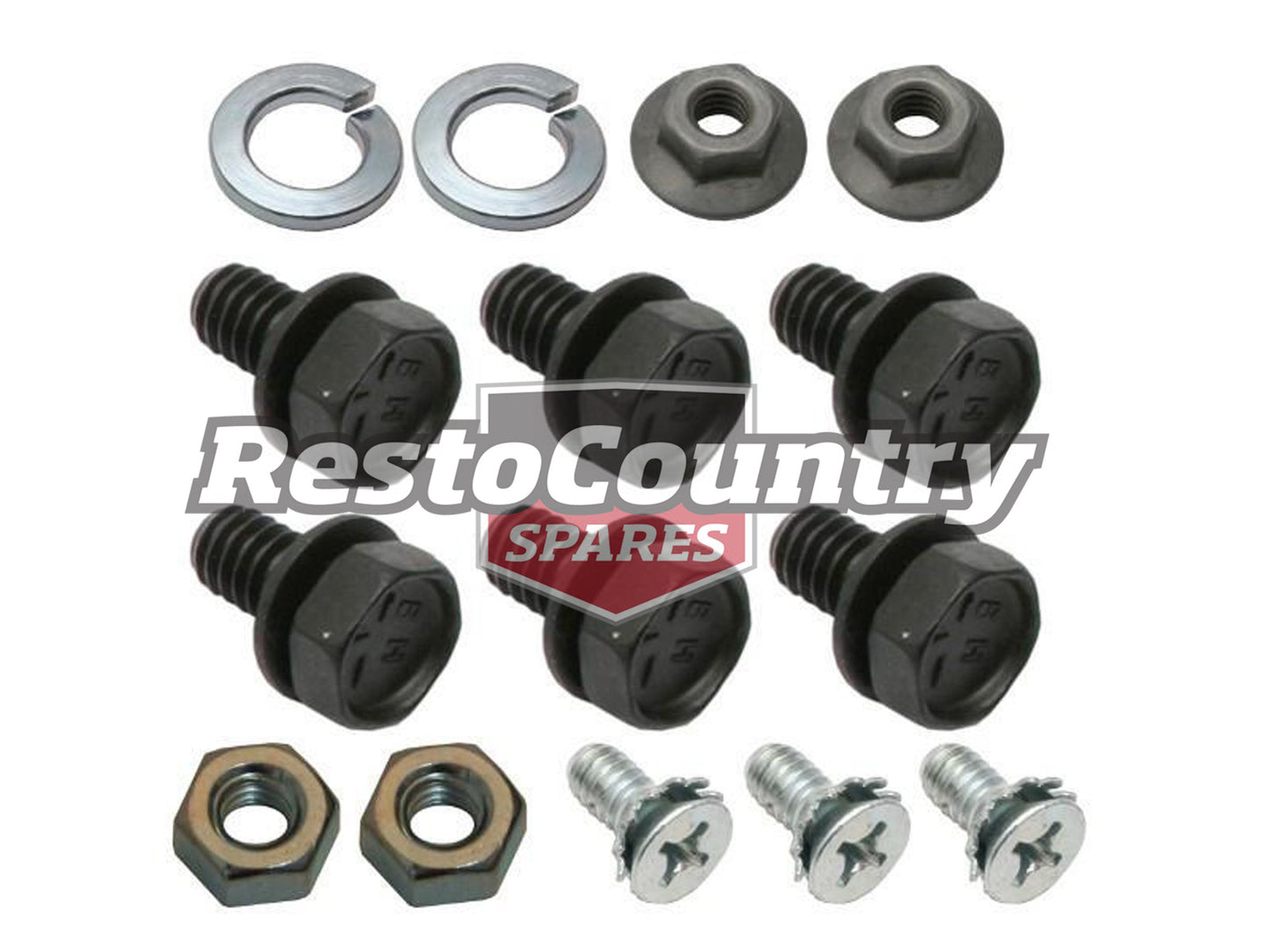 Door Internal Nut & Bolt Kit HK HT HG Rear 1 Door - FK1006