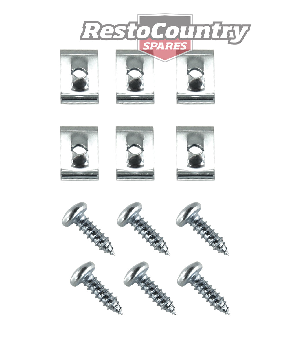 Front Indicator To Bumper Screw Kit HQ Both Sides  - FK1176