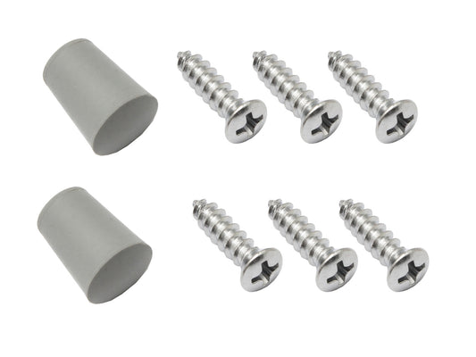 Sunvisor Screws & Tips Kit Grey XT XW XY XA XB XC XD XE XF ZB-ZL FC-FE - FK2017
