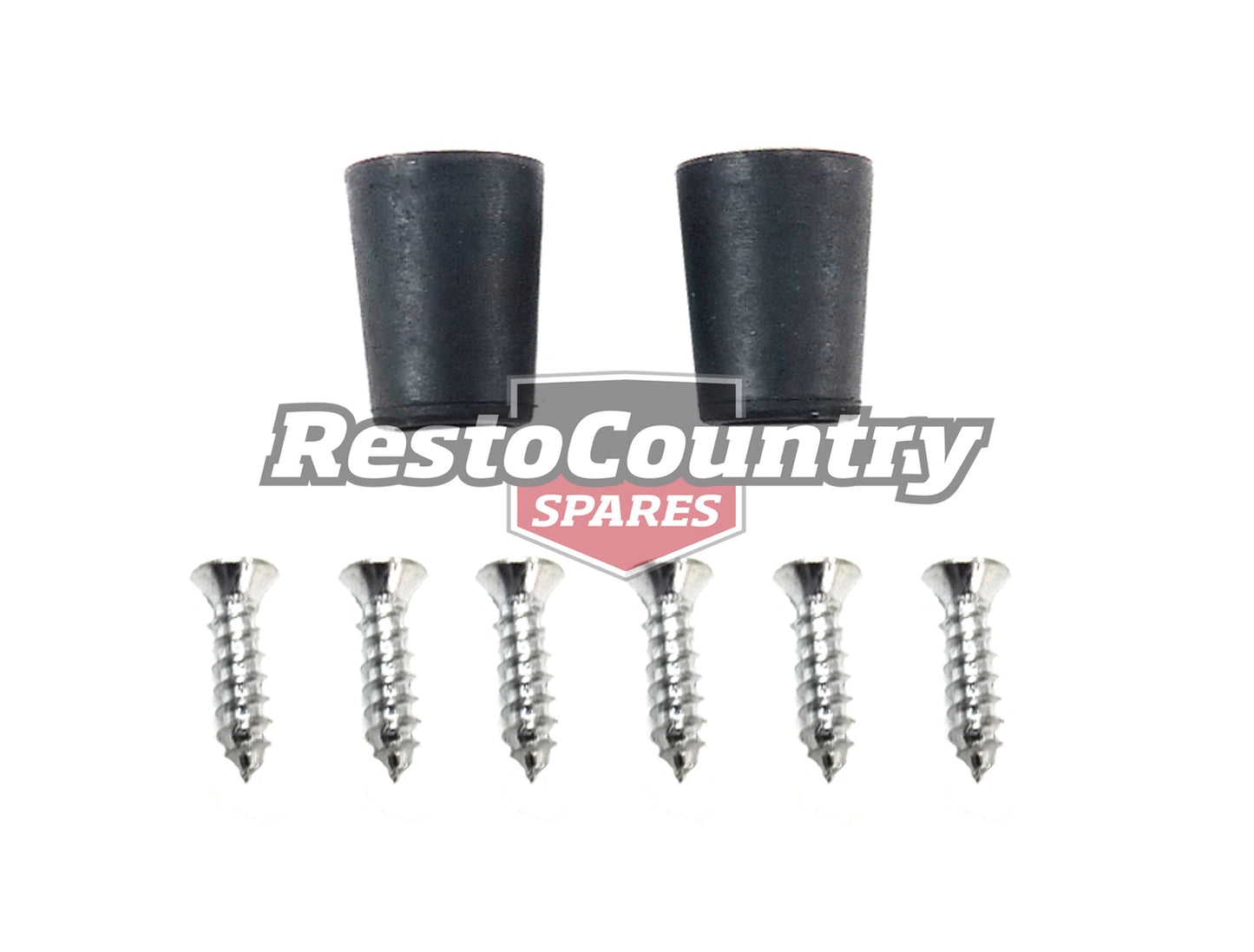 Sunvisor Screws & Tips Kit Black XT XW XY XA XB XC XD XE XF ZB-ZL FC-FE - FK2017A