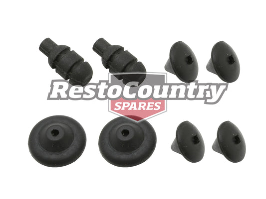 Number Plate Grommet & Mount Rubbers F & R HD - HG - G1001B