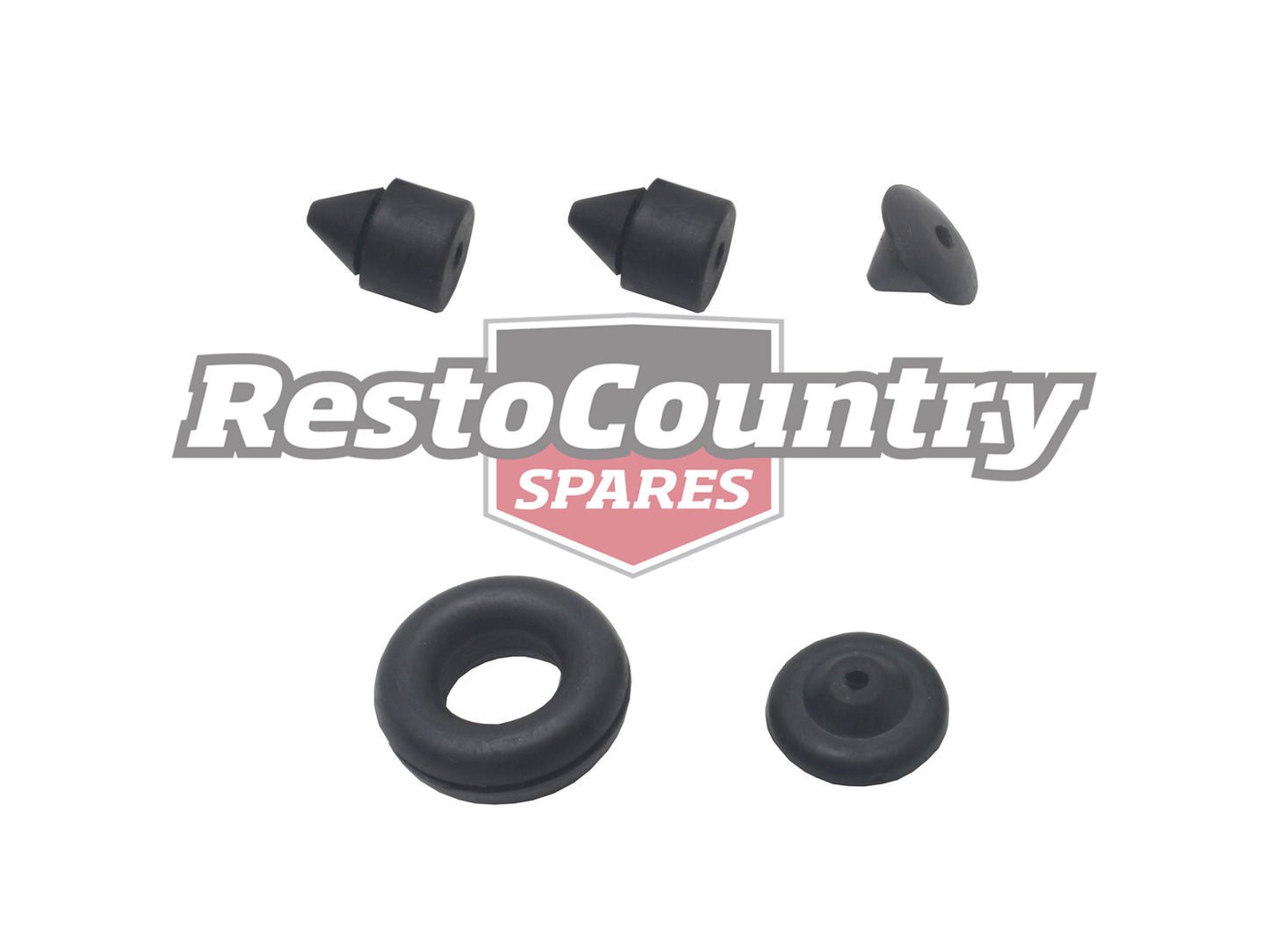 Number Plate Mount Rubber F & R LH LX With Spoiler - G1001E