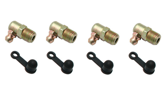 Grease Nipple Kit Inc 1/8 Bsp 90deg Nipple & Boot - GNK4