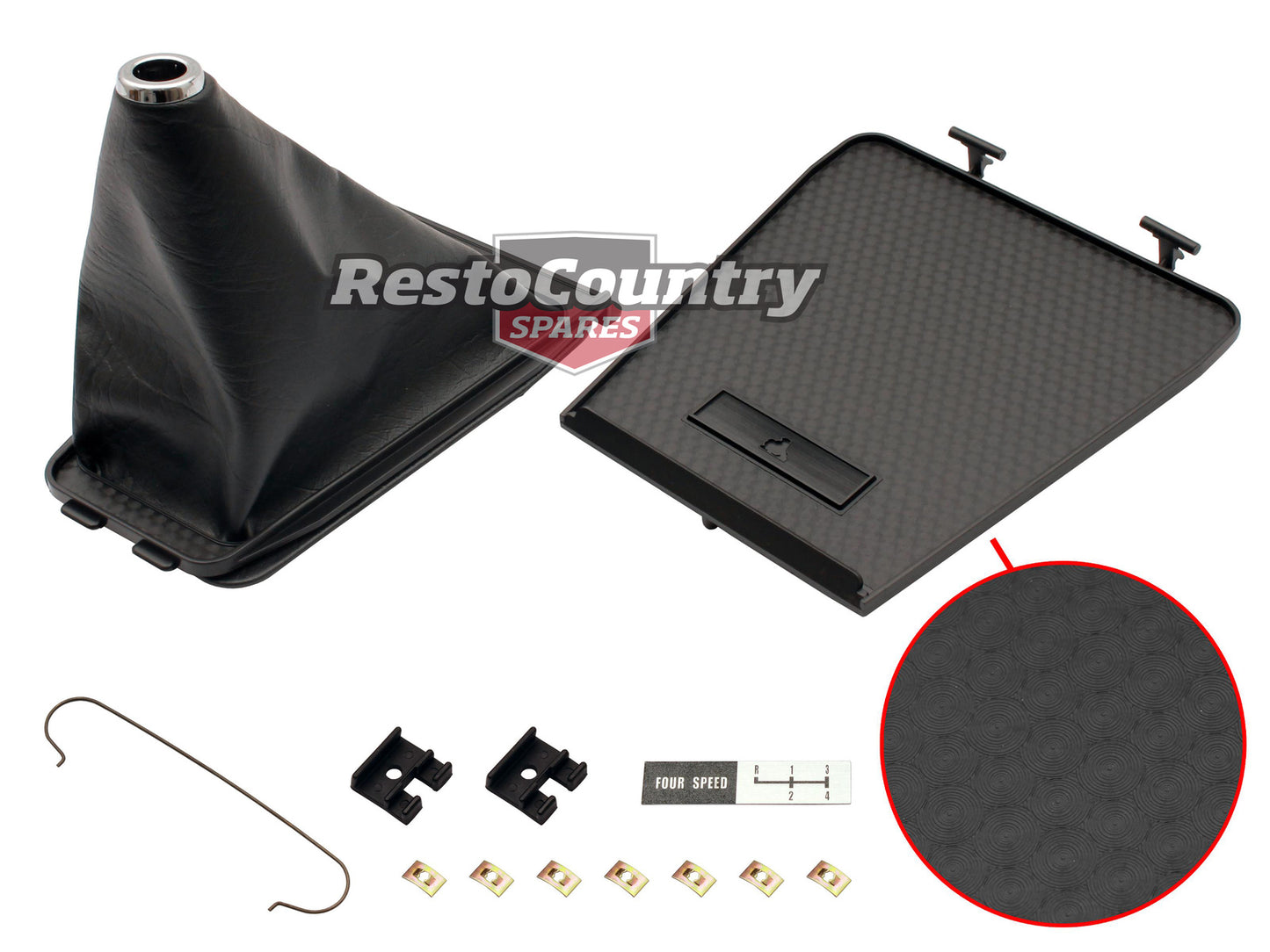 Gear Shift Console Lid Surround & Boot Late HQ HJ LH SLR LX - GSB1005AB