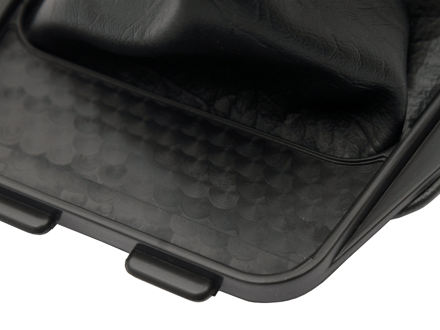 Gear Shift Console Lid Surround & Boot Early HQ 4 Speed (Black) - GSB1006AB