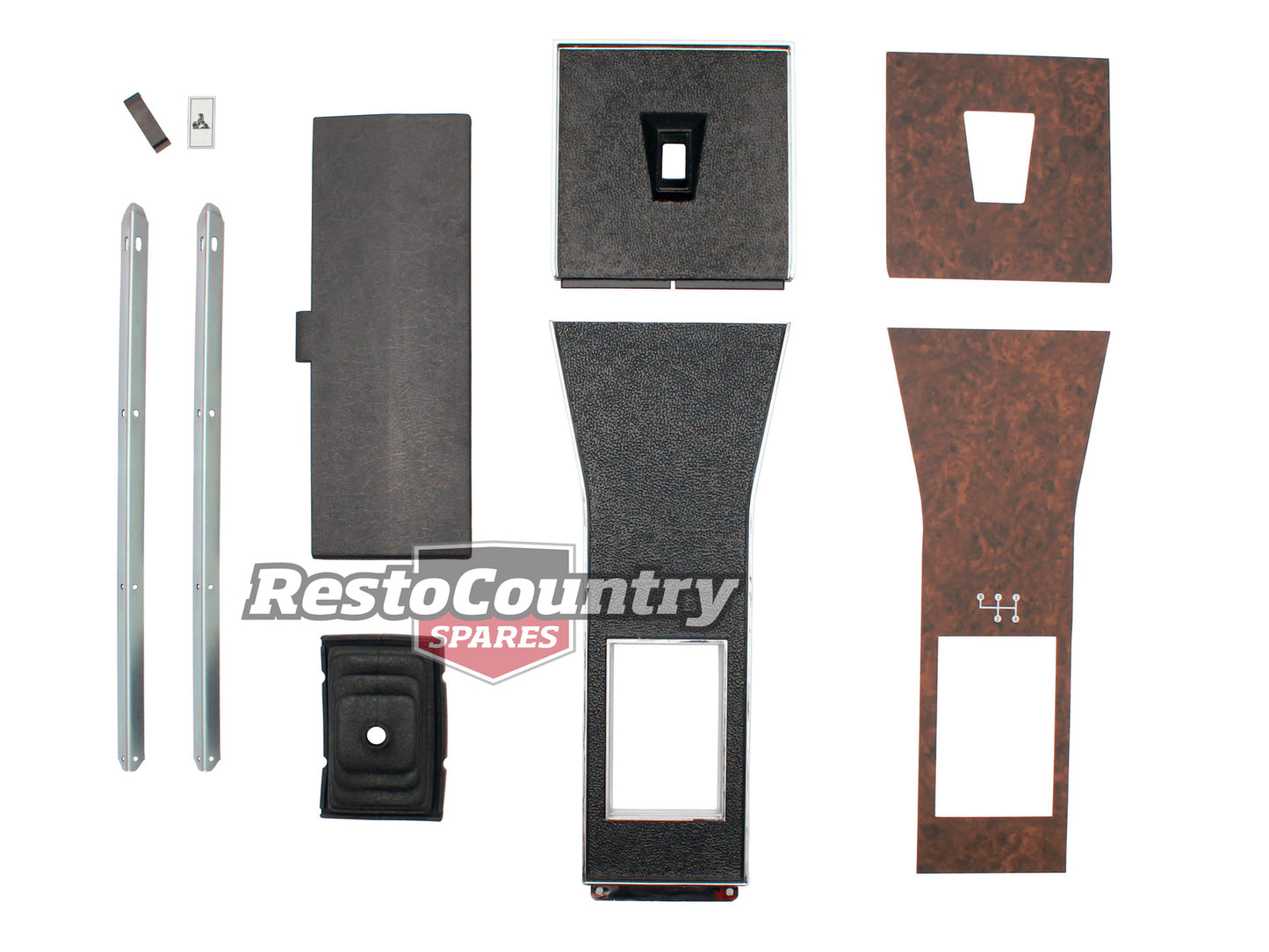 Gear Shift Console Insert Kit HG Manual Walnut - GSB1011WN