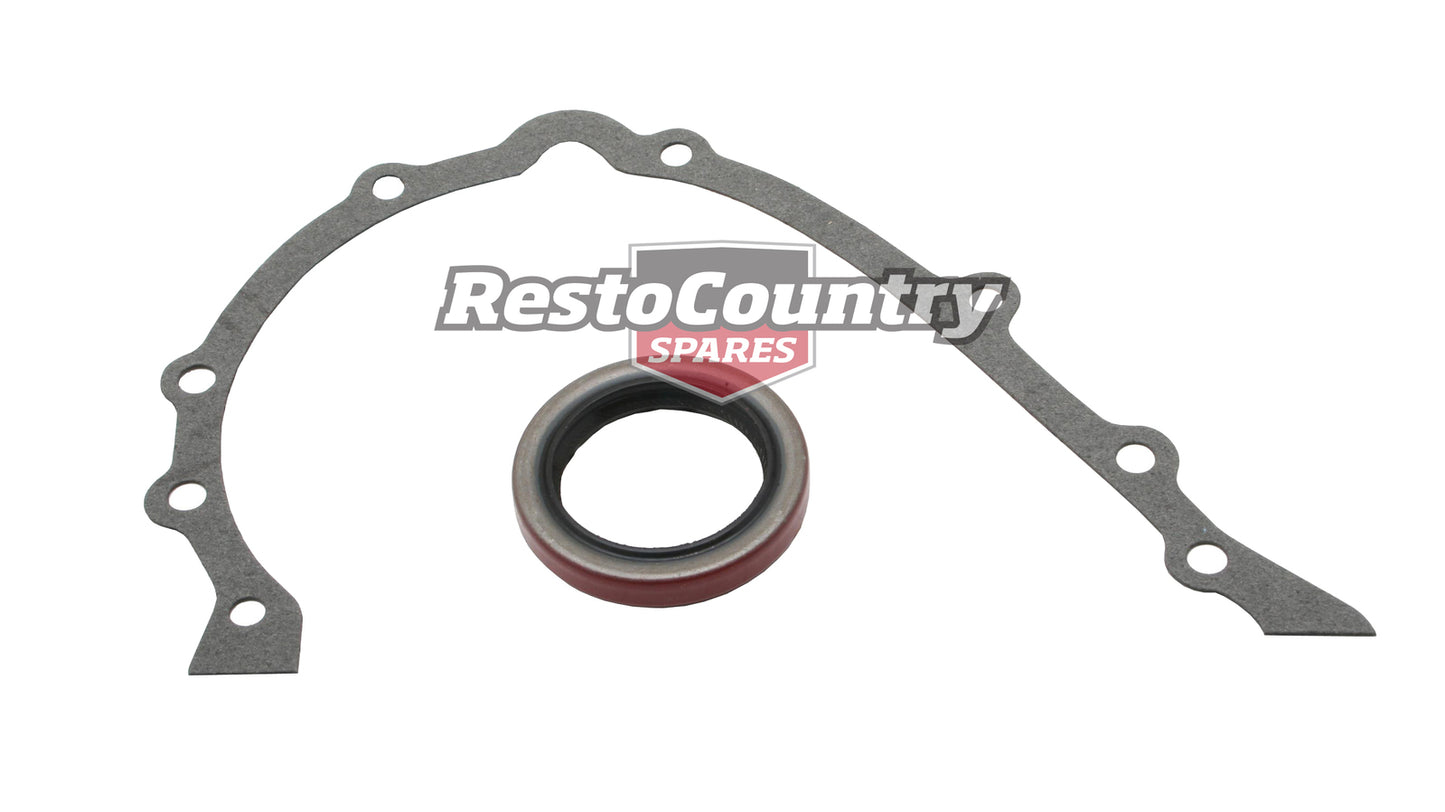 Gasket Set Timing Cover Holden 6 Red Blue Black - GSHG008D