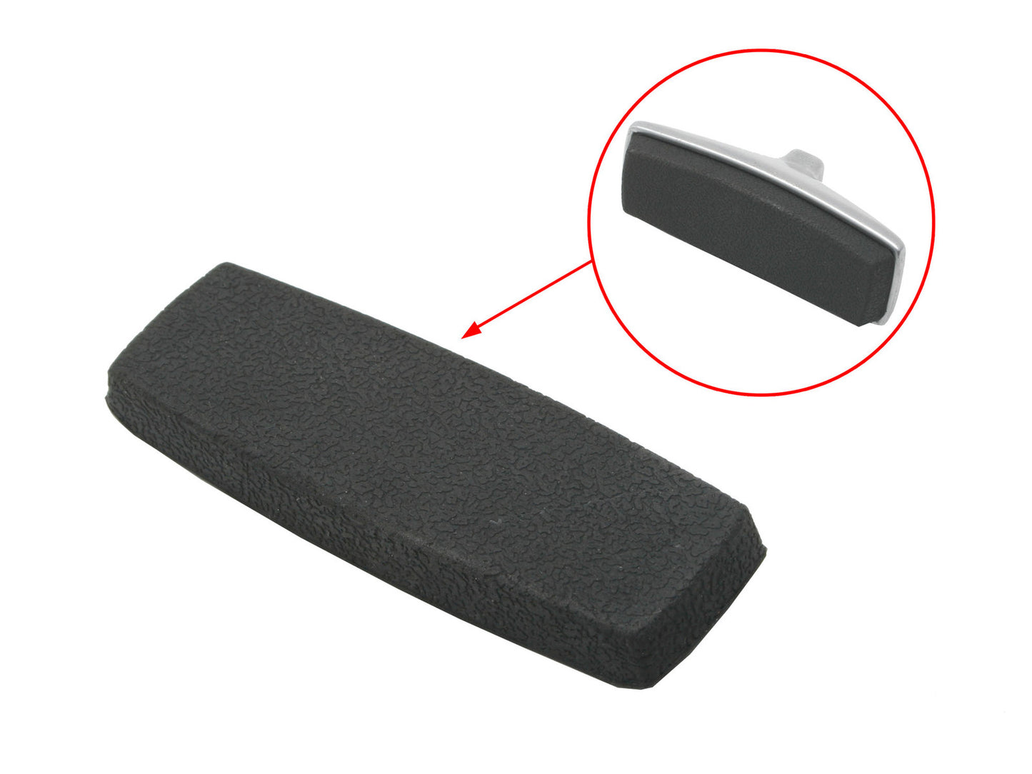 Rubber Insert Tee Bar Shifter Handle HT HG Auto - H1169