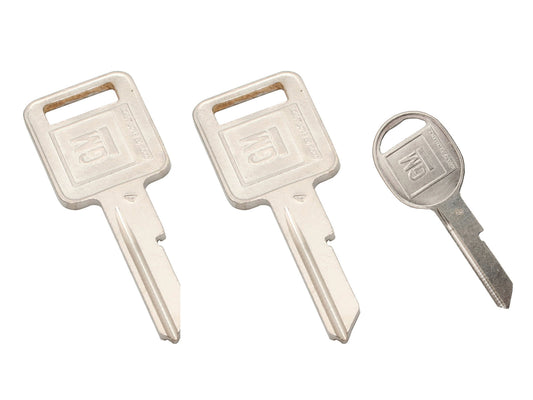 Key Blank Kit "Holden" 2 Square 1 Oval HQ HX LJ - H1177