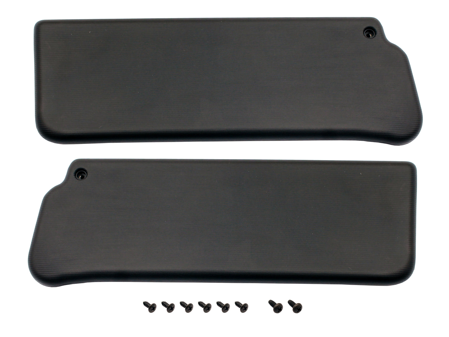 Sunvisor Interior Pair HQ HJ HX HZ LH LX UC Black Ribbed - H1280