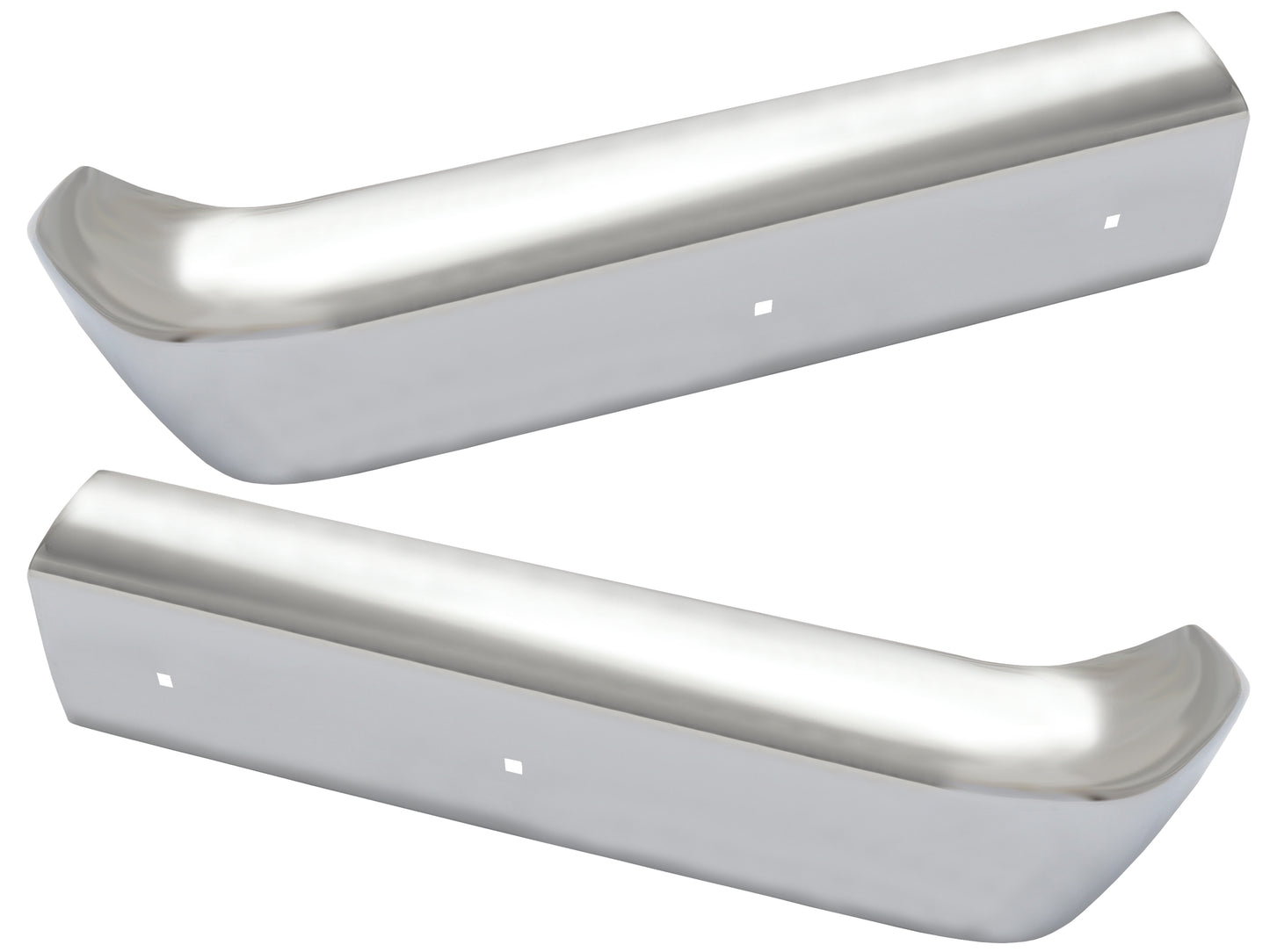Bumper Bar Kit Rear EH 5pc Chrome Inc Overriders - H1286