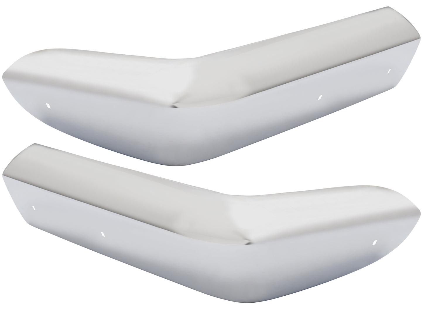 Bumper Bar Kit Rear EH 5pc Chrome Inc Overriders - H1286