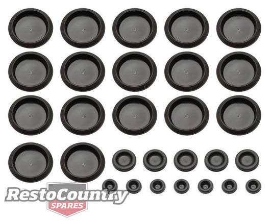 Floor Plug Grommet Kit VB VC VH VK VL Sedan Only - H1363