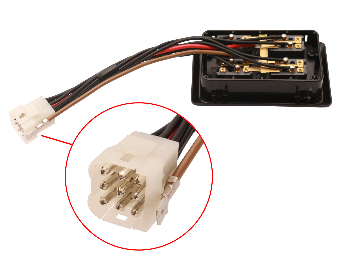 Electric Window Switch Kit Front & Rear VB VC VH VK VL Commodore Black - H1446
