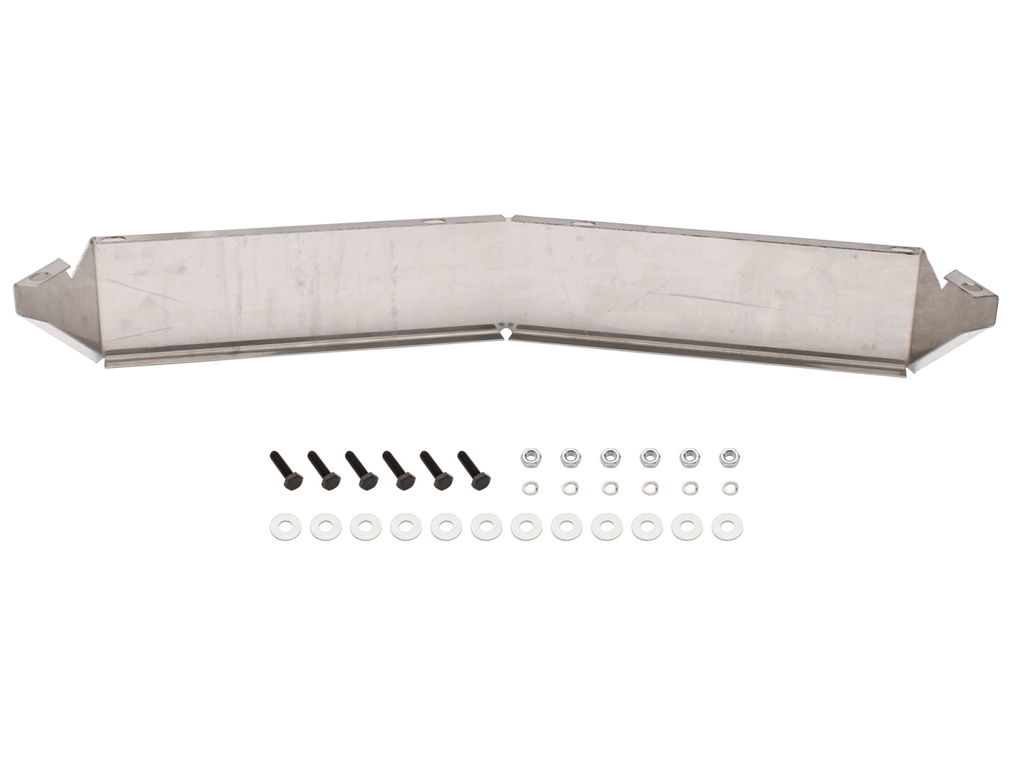 Air Dam & Fitting Kit Front LC LJ Polished Stainless "Chrome" - H1482