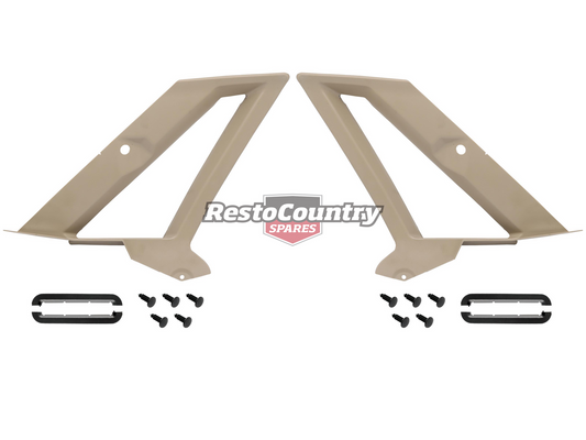 Rear Quarter Window Inner Trim Kit VK VL Sedan - H1485