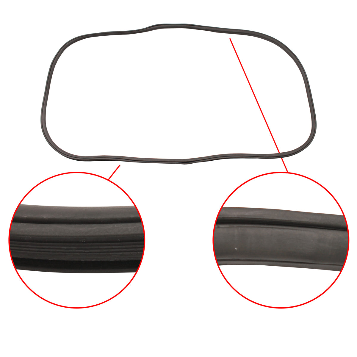 Body Rubber Kit Holden HK HT HG Monaro Grey - HK1G