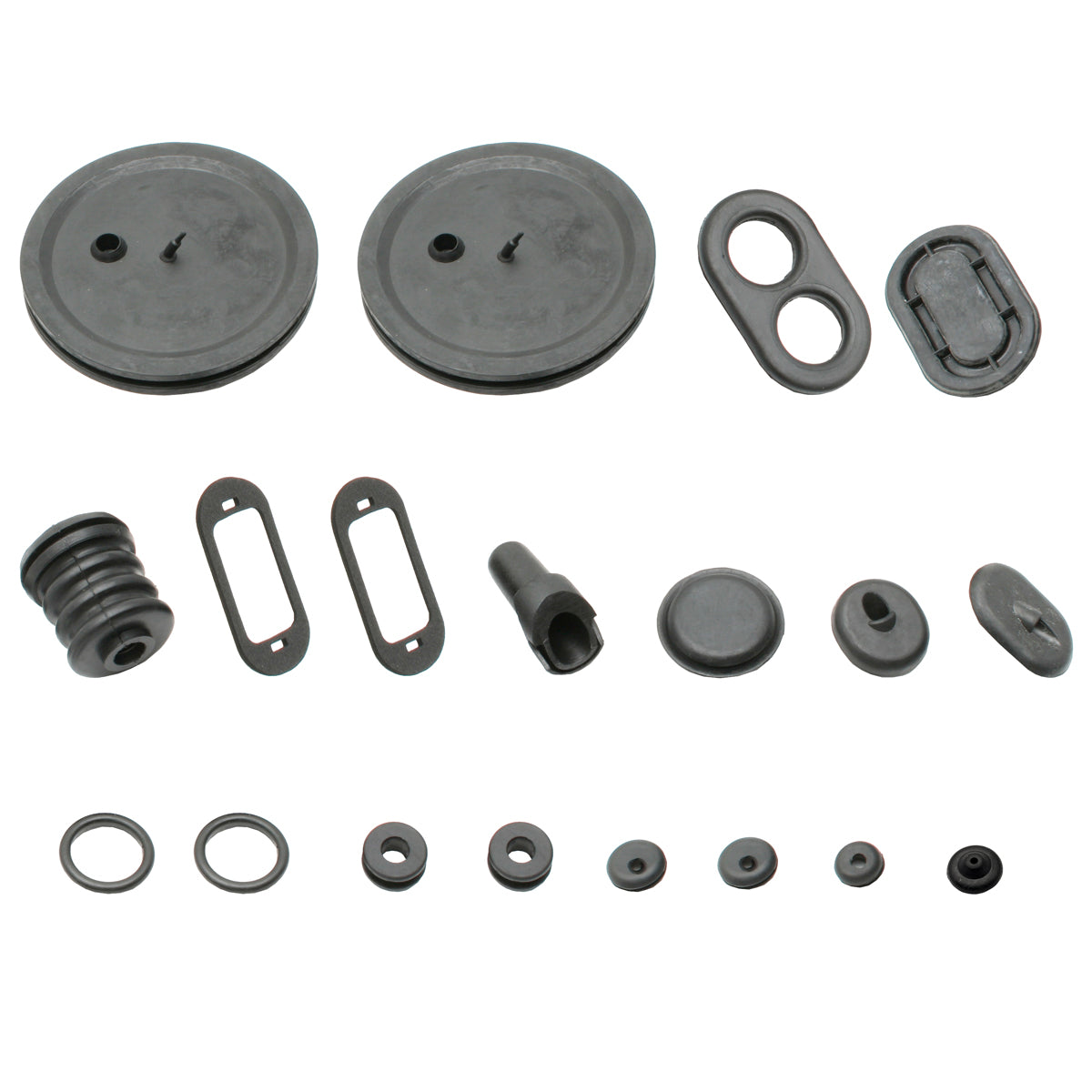Body Rubber Kit Holden HK HT HG Monaro Maroon - HK1M