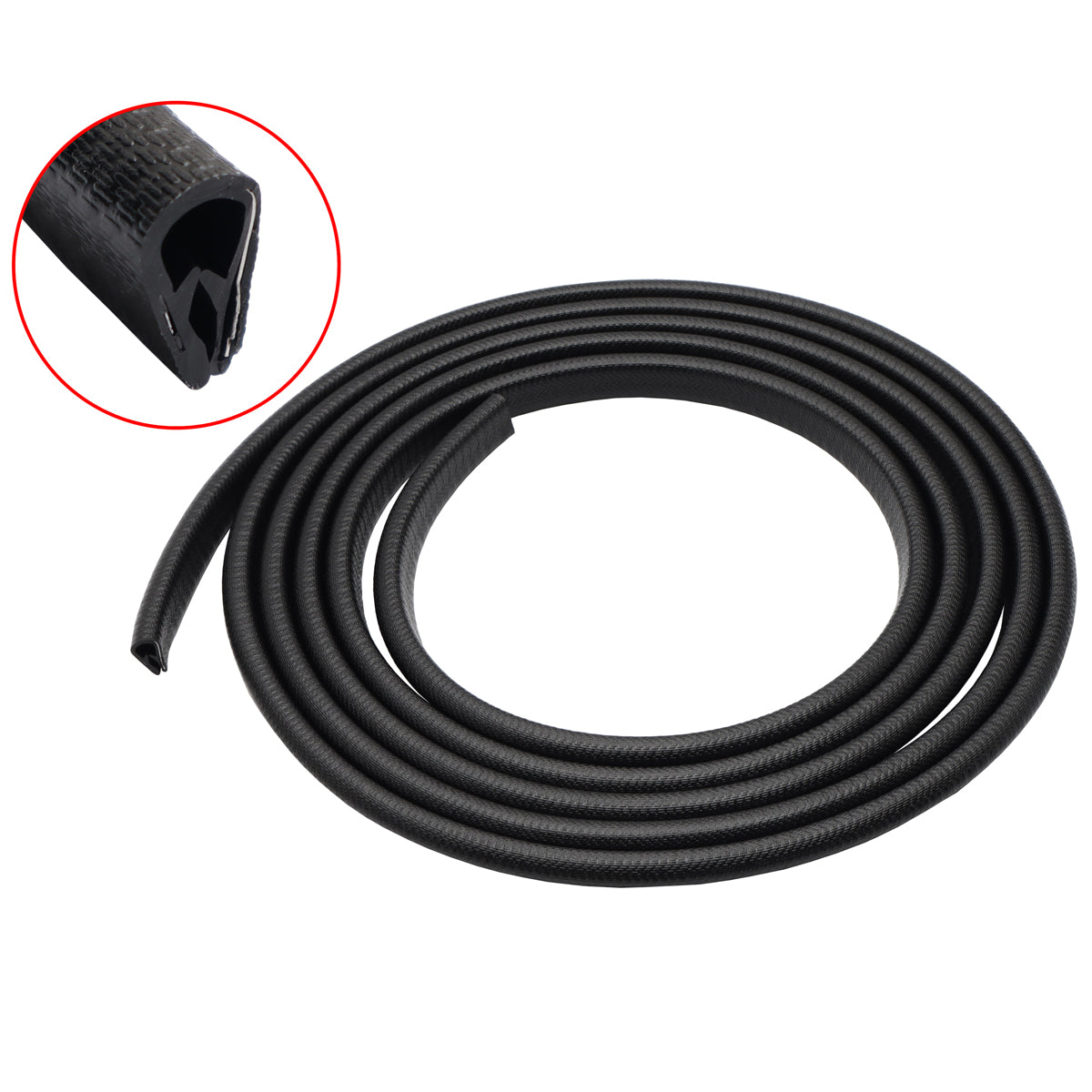 Body Rubber Kit Holden HK HT HG Monaro Black - HK1