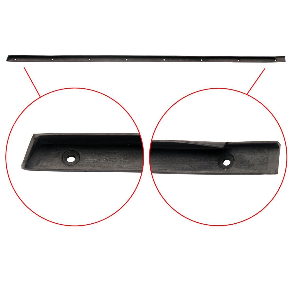 Body Rubber Kit Holden HK HT HG Monaro Black - HK1