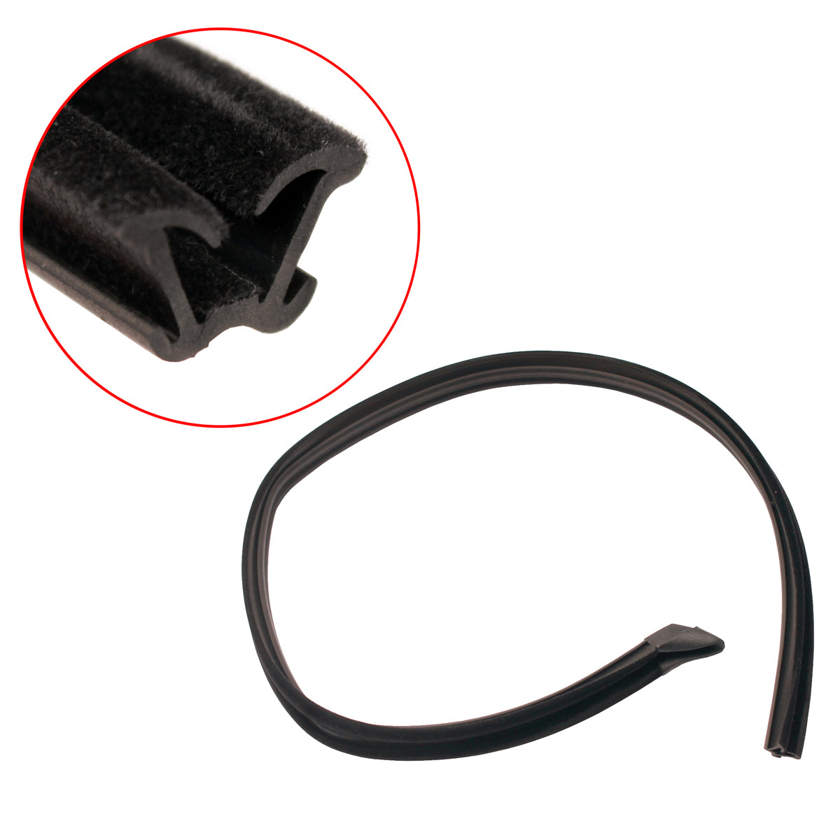 Body Rubber Kit Holden HK HT HG Monaro Black - HK1