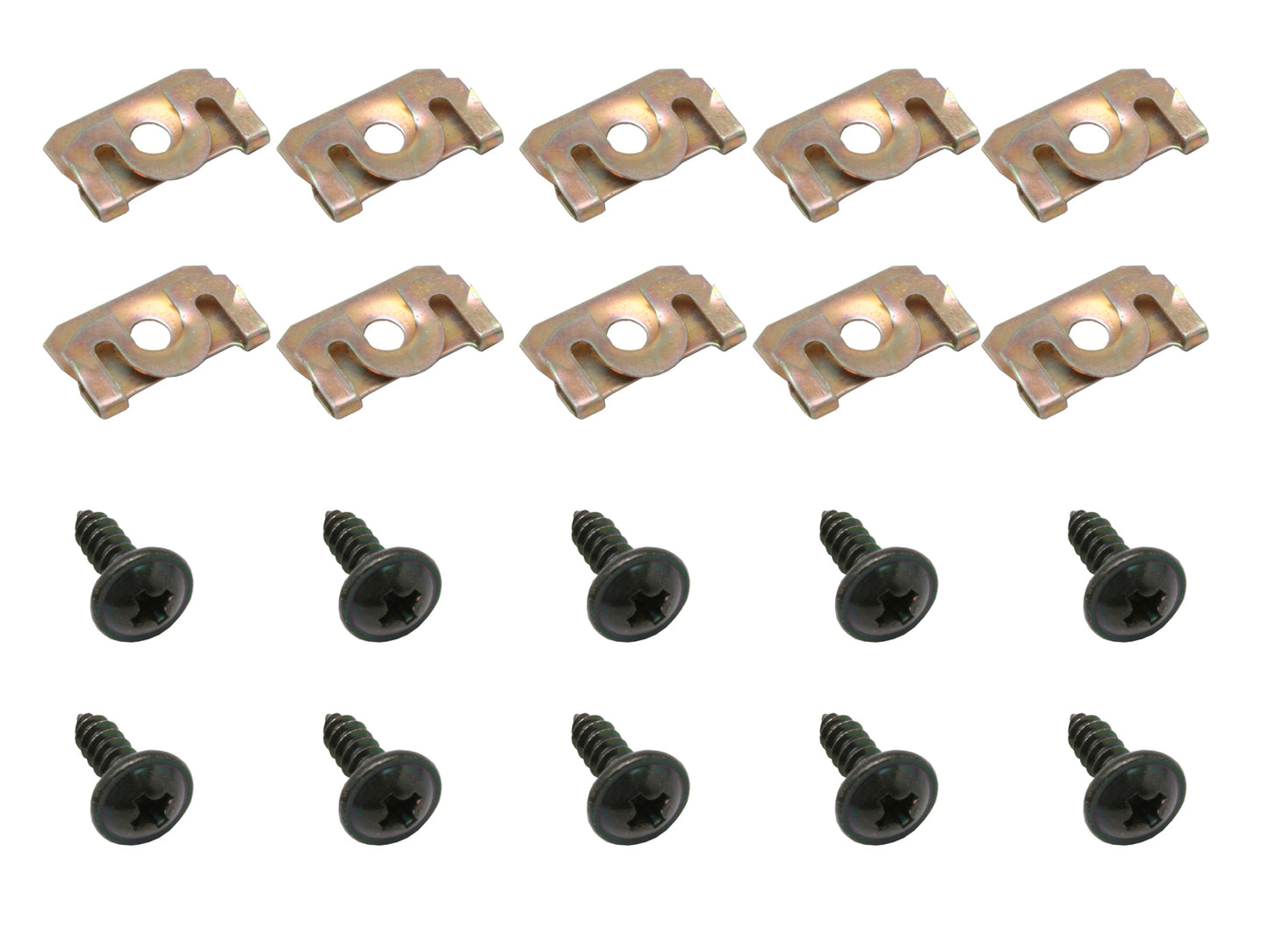 Headlight Mounting Clip Kit 48 FX FJ FE FC FB EK EJ EH For 2 Headlights - HLK1017