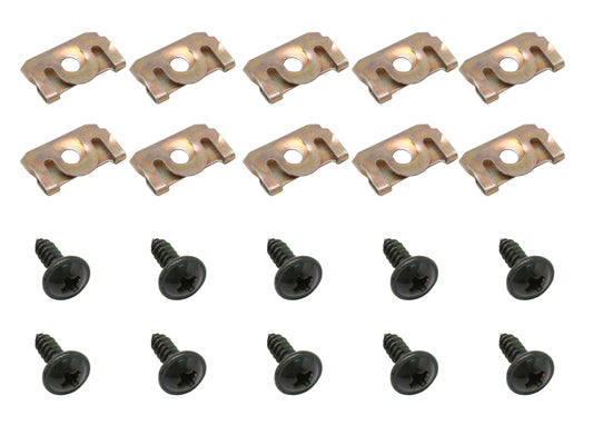 Headlight Mounting Clip Kit 48 FX FJ FE FC FB EK EJ EH For 2 Headlights - HLK1017