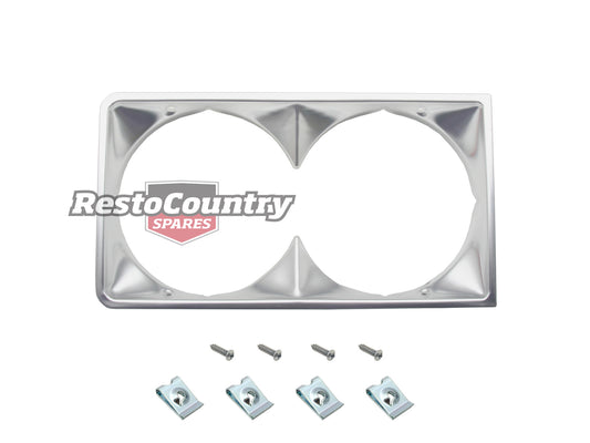Headlight Rim Twin HJ HZ Premier Statesman & LS Monaro - HLR1000
