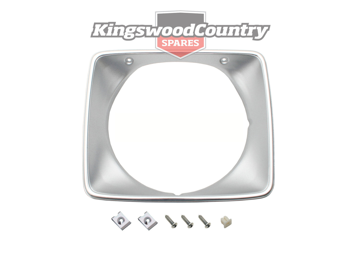 Headlight Rim HJ HX HZ Belmont Kingswood Silver - HLR1000D