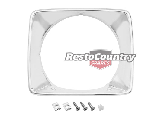Headlight Rim HJ HX HZ Belmont Kingswood Anodised - HLR1000F