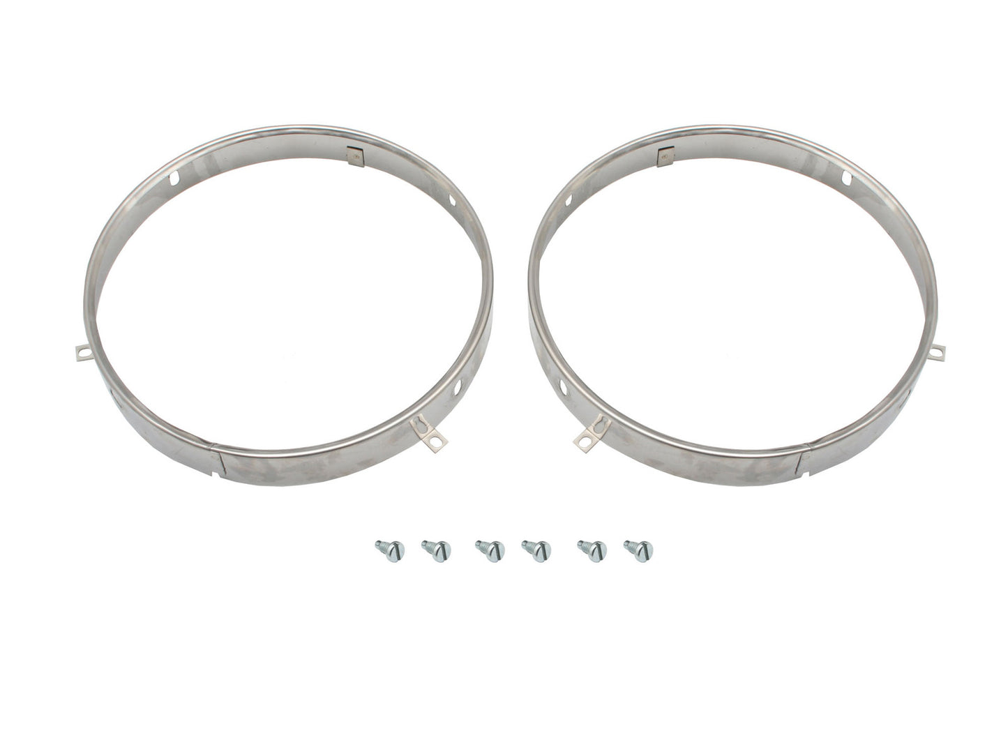 Headlight Retaining Rim Kit HK HT HG HQ LC 7" Pair - HLR1004