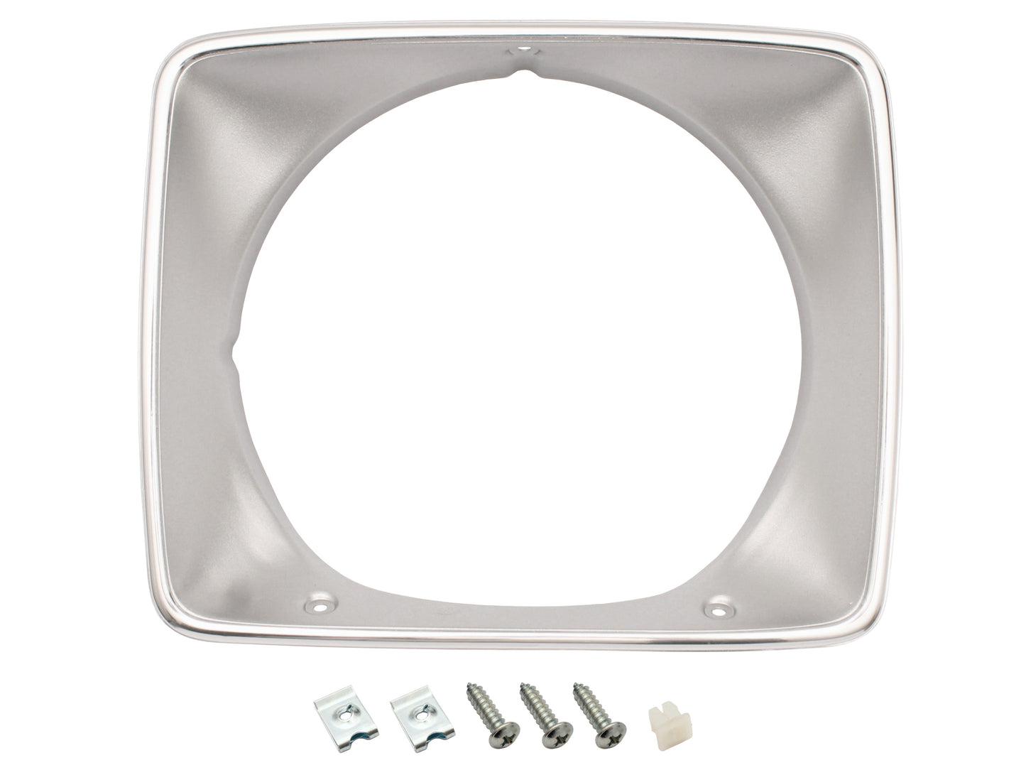 Headlight Rim Kit Inner & Outer Left & Right HJ HX HZ Belmont Kingswood Silver - HLRKHJS