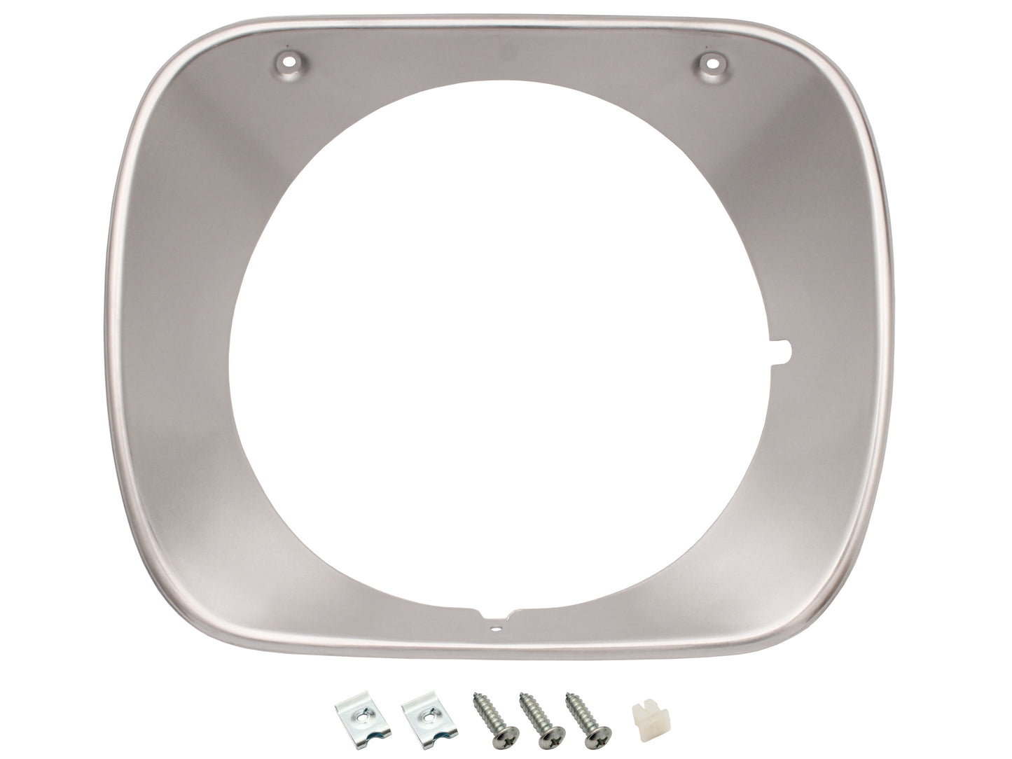Headlight Rim Kit Inner & Outer L&R HJ HX HZ Tonner Silver - HLRKHJTS