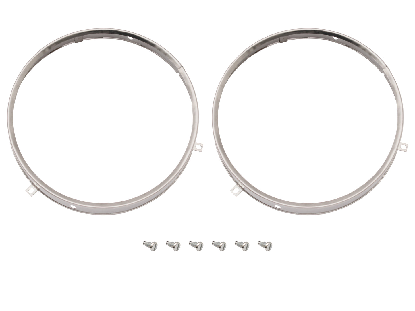 Headlight Rim Kit Inner & Outer L&R LJ Torana Black - HLRKLJ