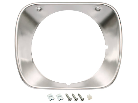 Headlight Rim Kit IInner & Outer L&R HQ All Single Anodis - HLRKHQA