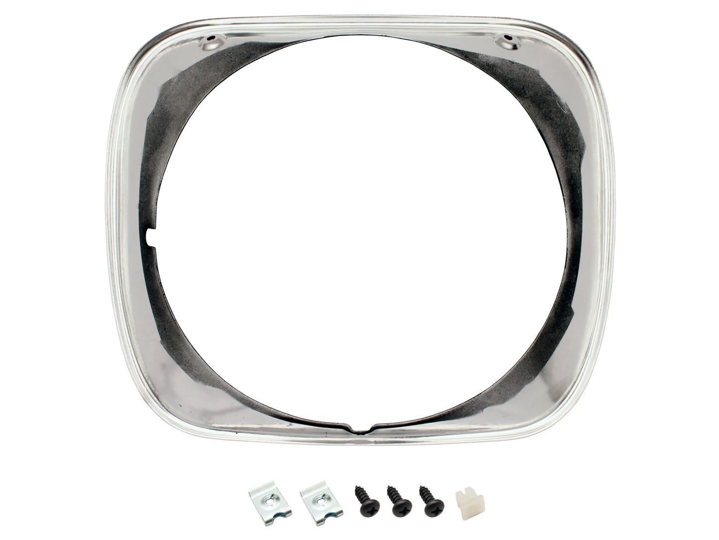 Headlight Rim Kit Inner & Outer L&R HQ SS GTS Black - HLRKHQB