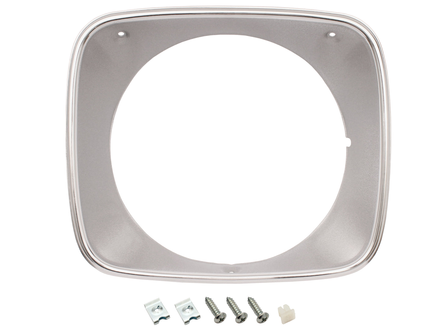 Headlight Rim Kit Inner & Outer L&R LH LX Torana Silver - HLRKLHS