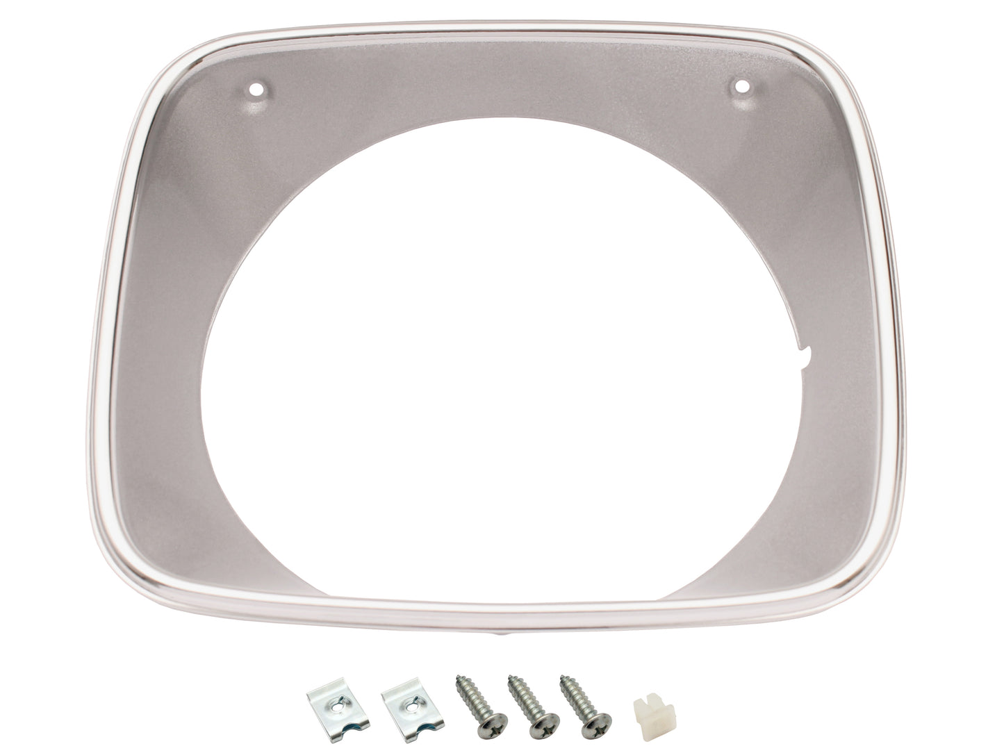 Headlight Rim Kit Inner & Outer L&R LH LX Torana Silver - HLRKLHS