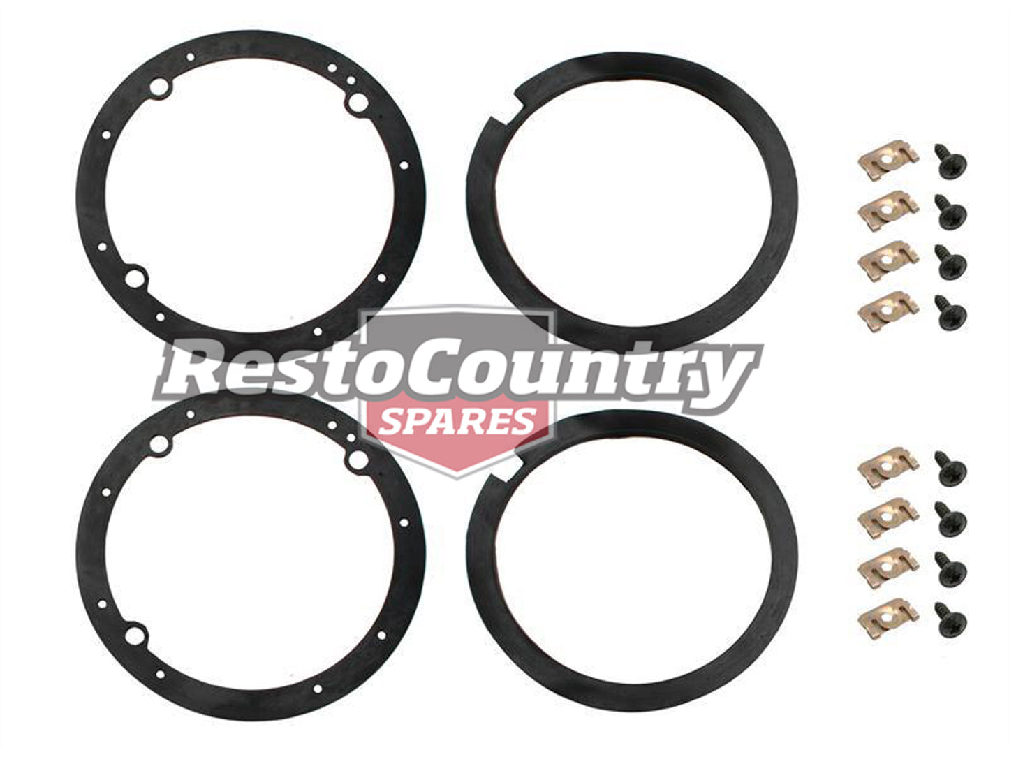 Headlight Gasket & Screws Kit "Lucas" 48 FJ FE FC FB EK - HS1000