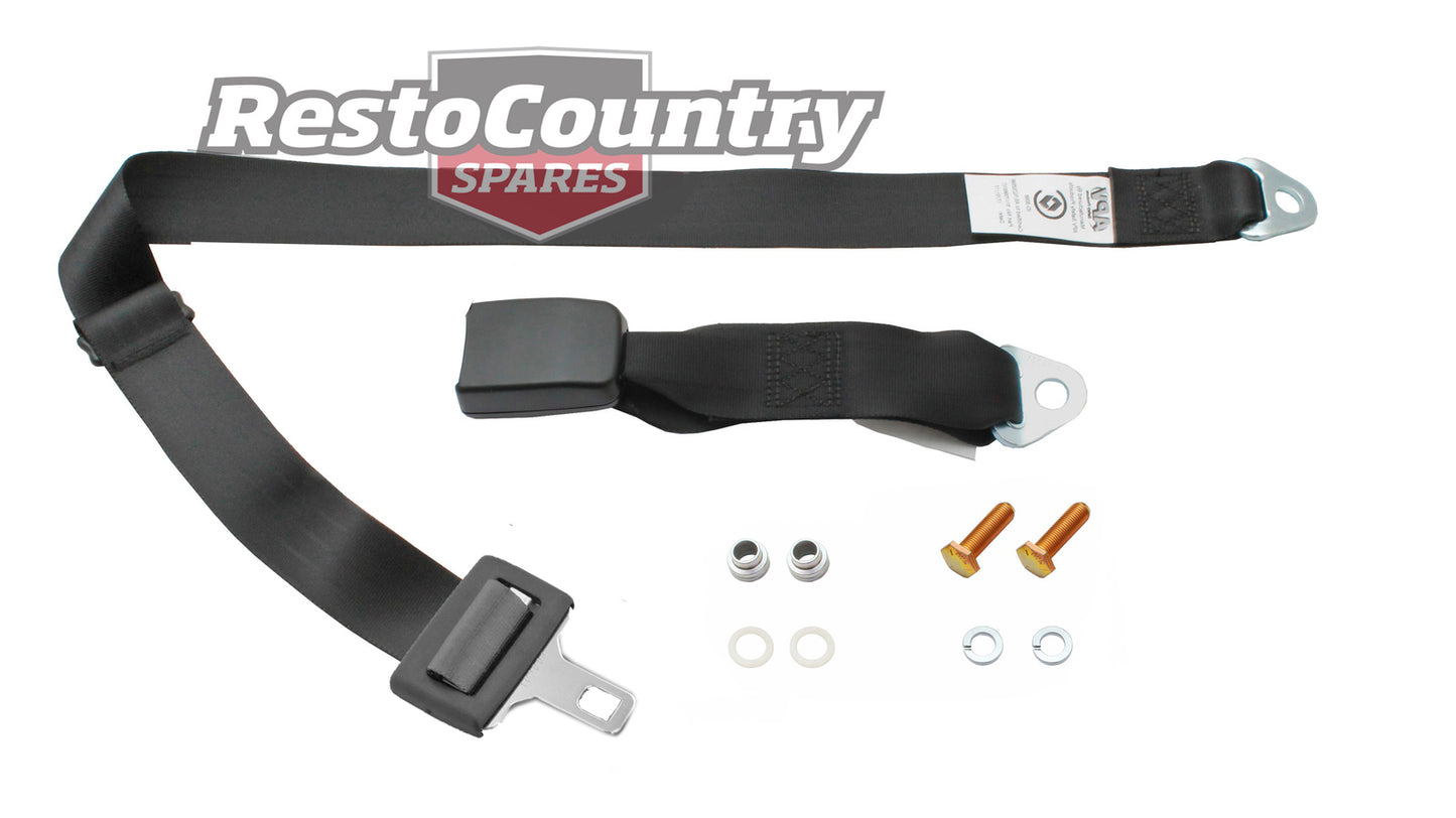 Seat Belt Lap Holden VB VC VH VK VL VN VP VR VS, Ford XD XE XF Centre Rear - K1637