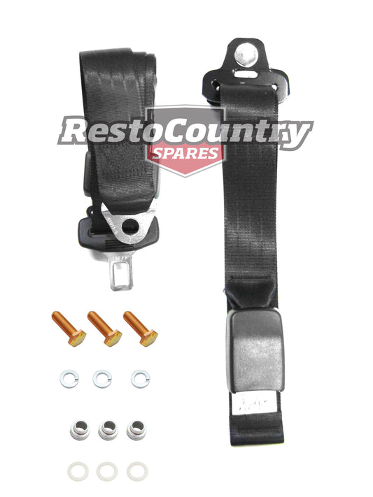 Seat Belt Lap Sash Holden 48-HZ LC-UC Rear, Ford XK - XY Front LH or RH Side  - K2257