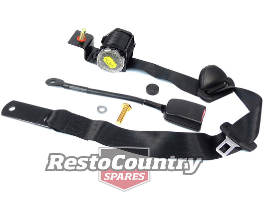 Seat Belt Inertia Black WB Statesman & 1Tonne RH Buckets 80-88 - K3626