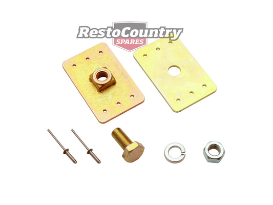 Seat Belt Reinforcing Plate Fitting Kit 80 x 50mm - K4400