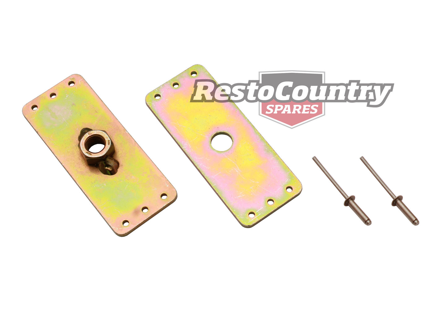Seat Belt Reinforcing Plate Centre Mount 100x40mm - K4417