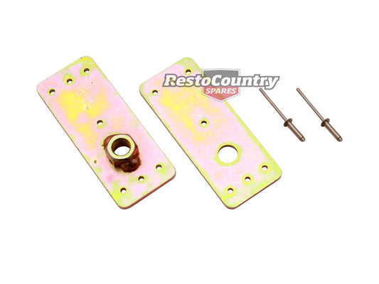 Seat Belt Reinforcing Plate Off Centre 100 x 40mm - K4418
