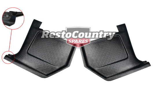 Kick Panels XW XY Falcon ZC ZD Fairlane Black - KP2001