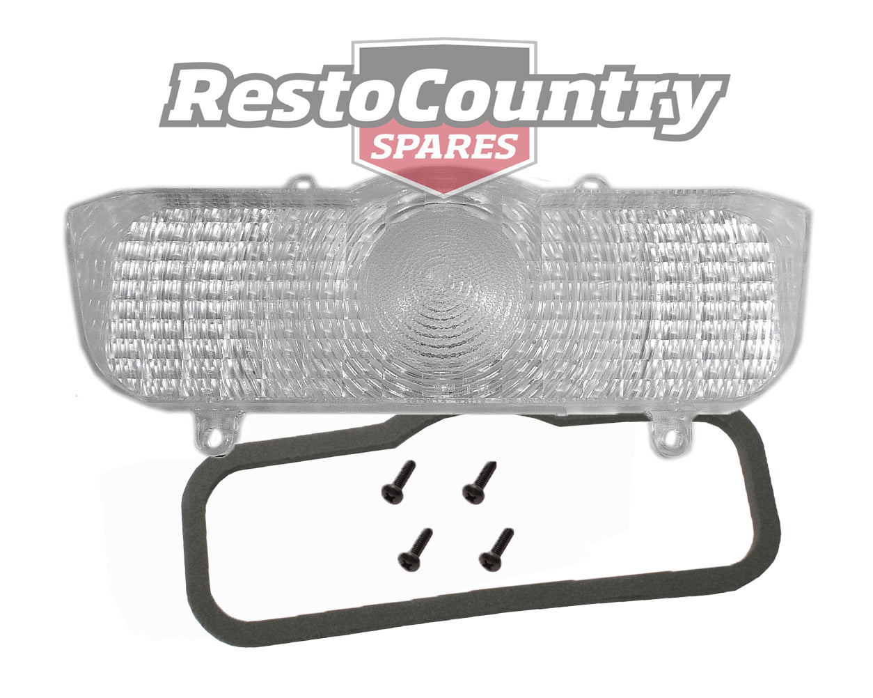 Lens & Gasket Front Indicator HQ Clear - LFT1011