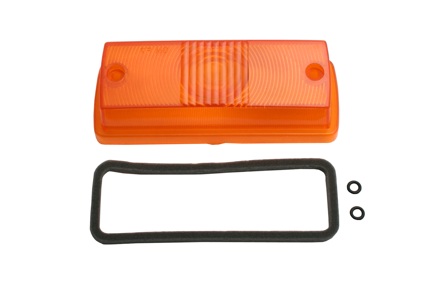 Lens & Gasket Front Indicator LC LJ Amber LHF - LFT1021