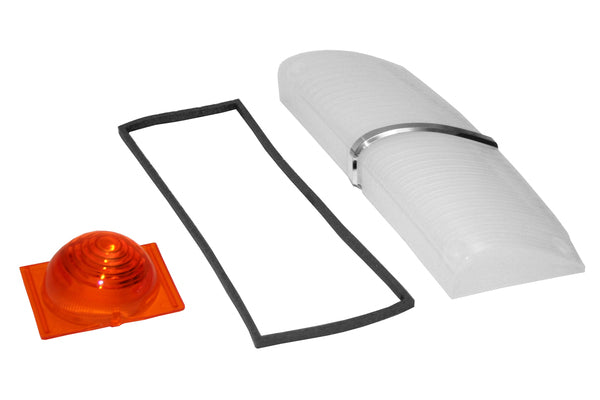 Indicator Lens Front (Outer, Inner & Gasket) XW LH - LFT2007B